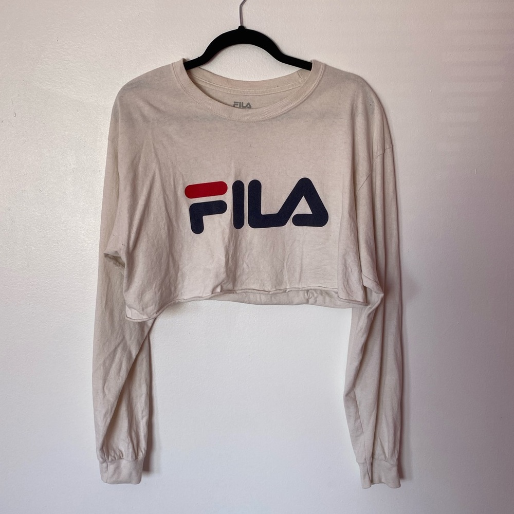 Cropped Fila top